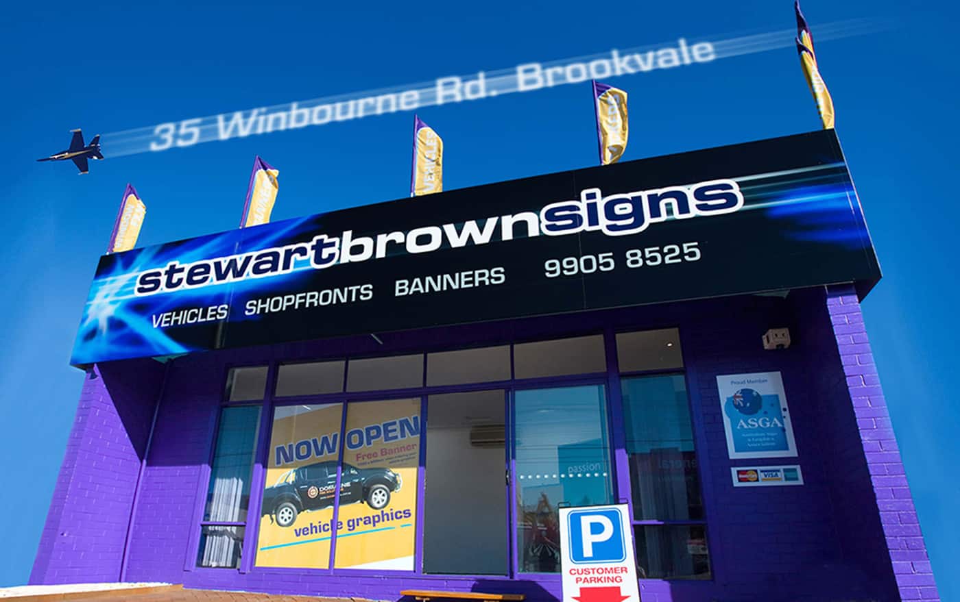 Stewart Brown Signs - Logo