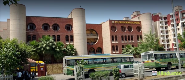 St. Gregorios School, Dwarka - Logo