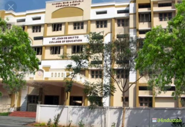 St. John De Britto College of Education - Logo