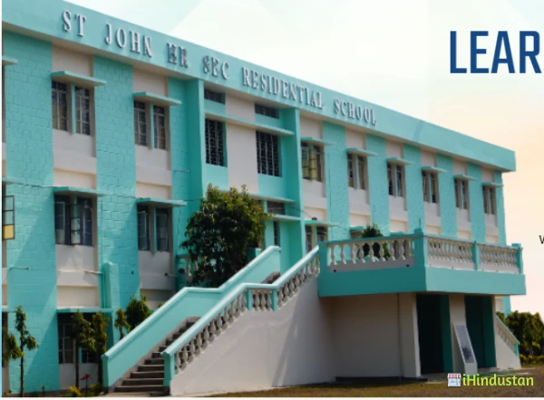St John Higher Secondary Residential School - Logo