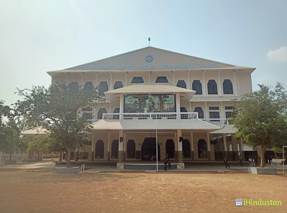 St. Joseph's Model Higher Secondary, School Kuriachira - Logo