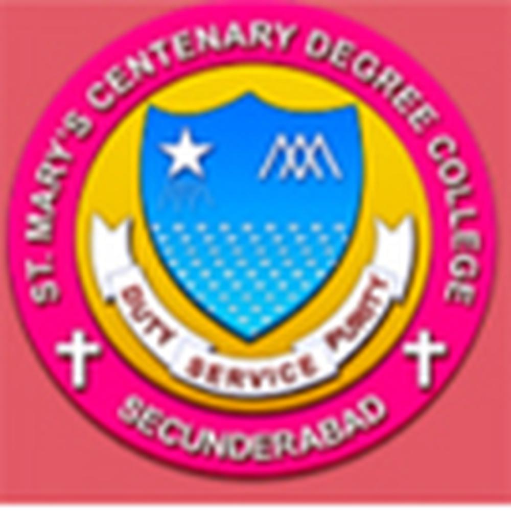 St. Mary S Centenary Degree College - Logo