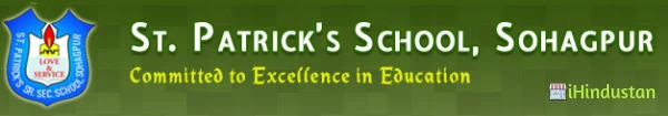 St. Patrick's Sr. Sec. school - Logo