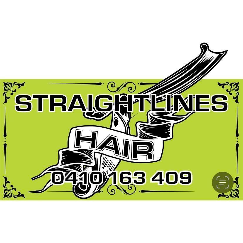 Straightlines Hair Barber - Logo