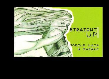 Straight Up Hair &a; MakeUp - Logo
