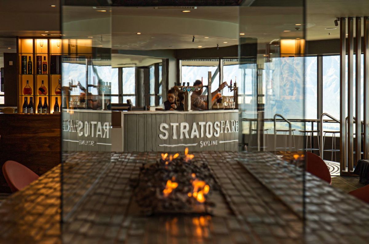 Stratosfare Restaurant and Bar - Logo