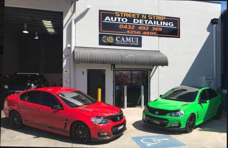 Street n Strip Auto Detailing - Logo