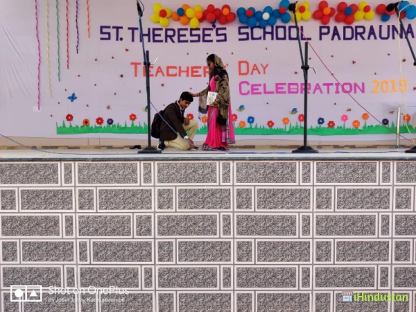 St. Therese's School, Padrauna Old Campus - Logo