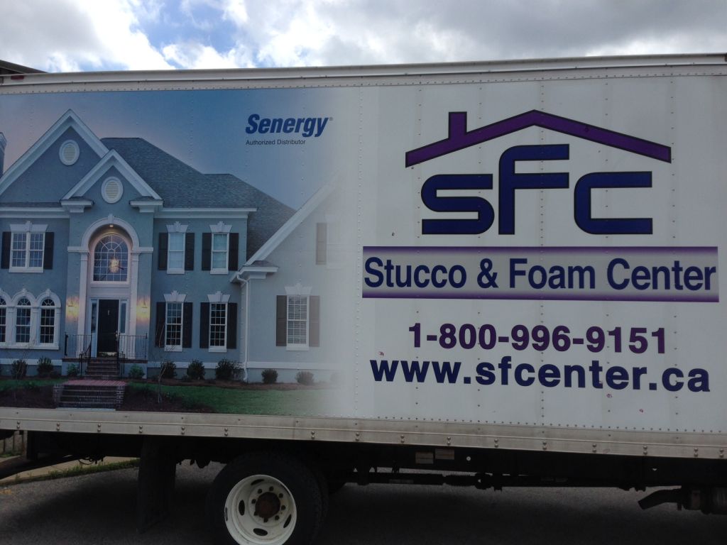 Stucco &a; Foam Center - Logo