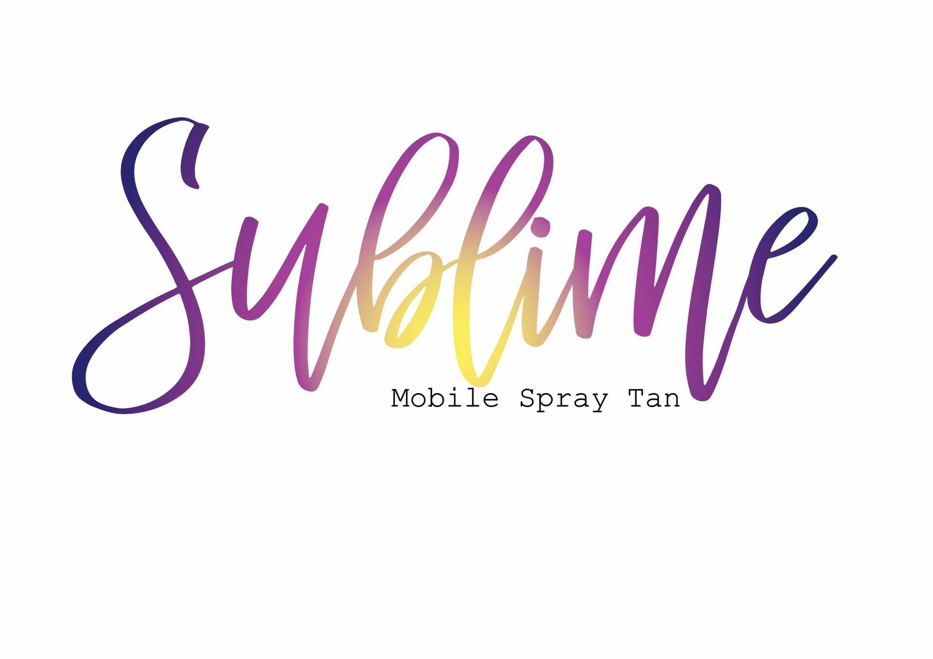 Sublime Mobile Spray Tan - Cover photo