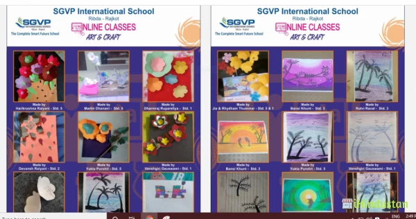 Sunflower Global School Empowered By SGVP International - Logo