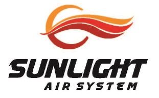 Sunlight Heating &a; Cooling - Logo