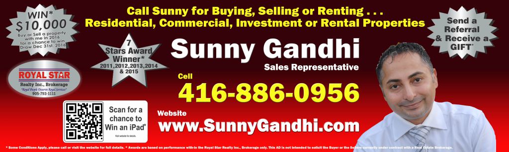 Sunny Gandhi, Real Estate Sales Representative-Royal St - Cover photo