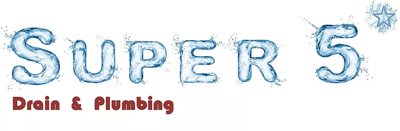 Super 5 Drain and Plumbing - Logo