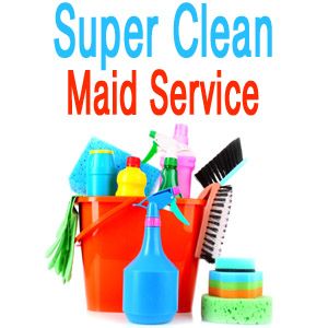 Super Clean Maid Service - Logo