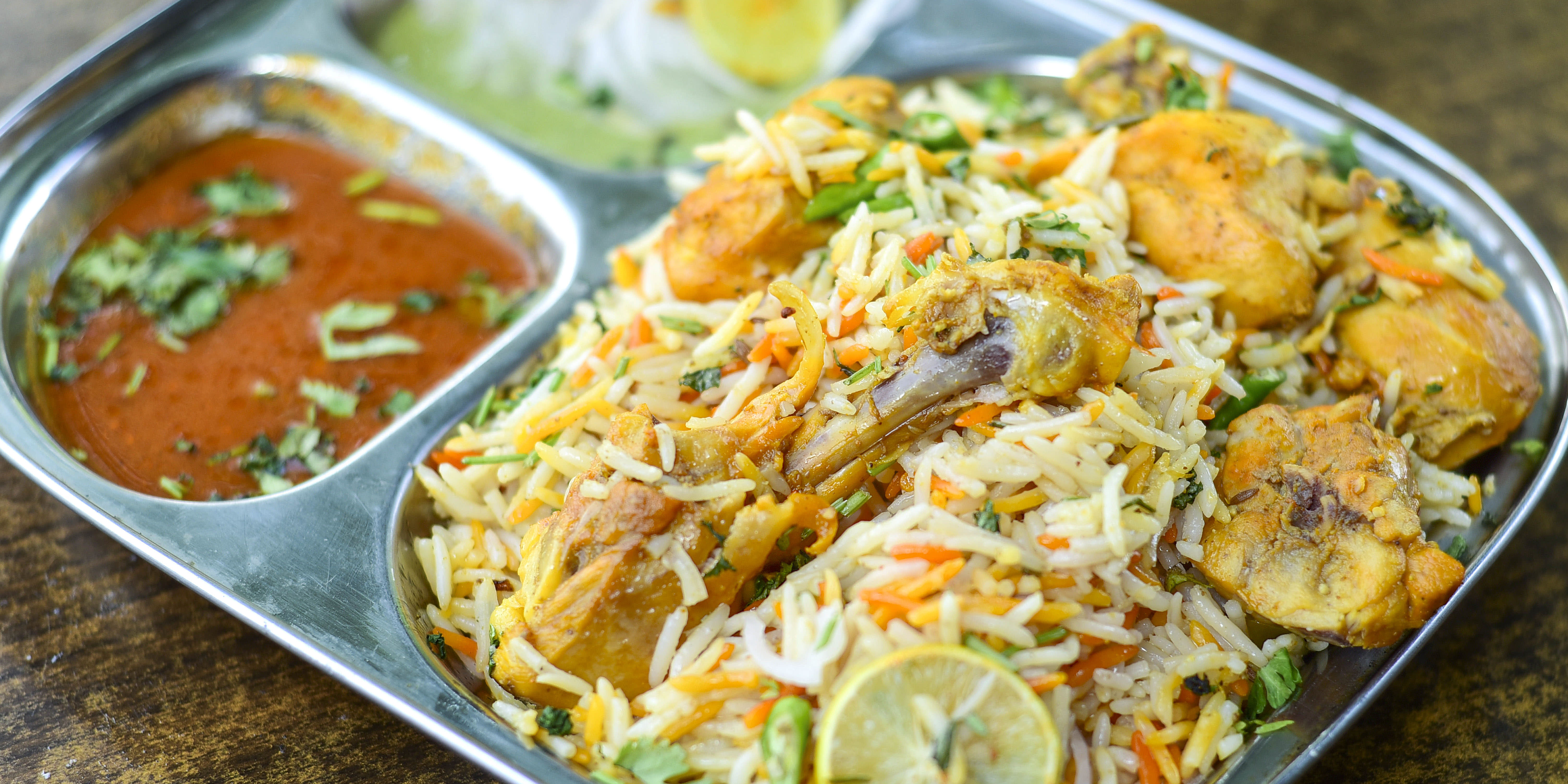 Super Fine Chicken Biryani - Logo