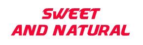 SWEET AND NATURAL - Logo