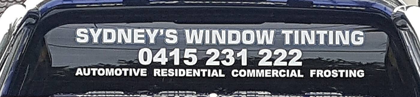 Sydney's Window Tinting - Logo