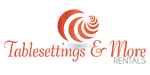 Tablesettings &a; More Rentals - Logo