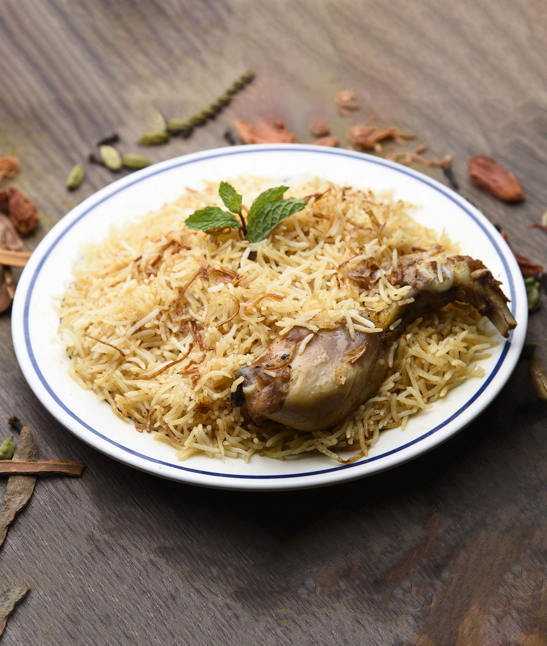 Taj Biryani - Logo