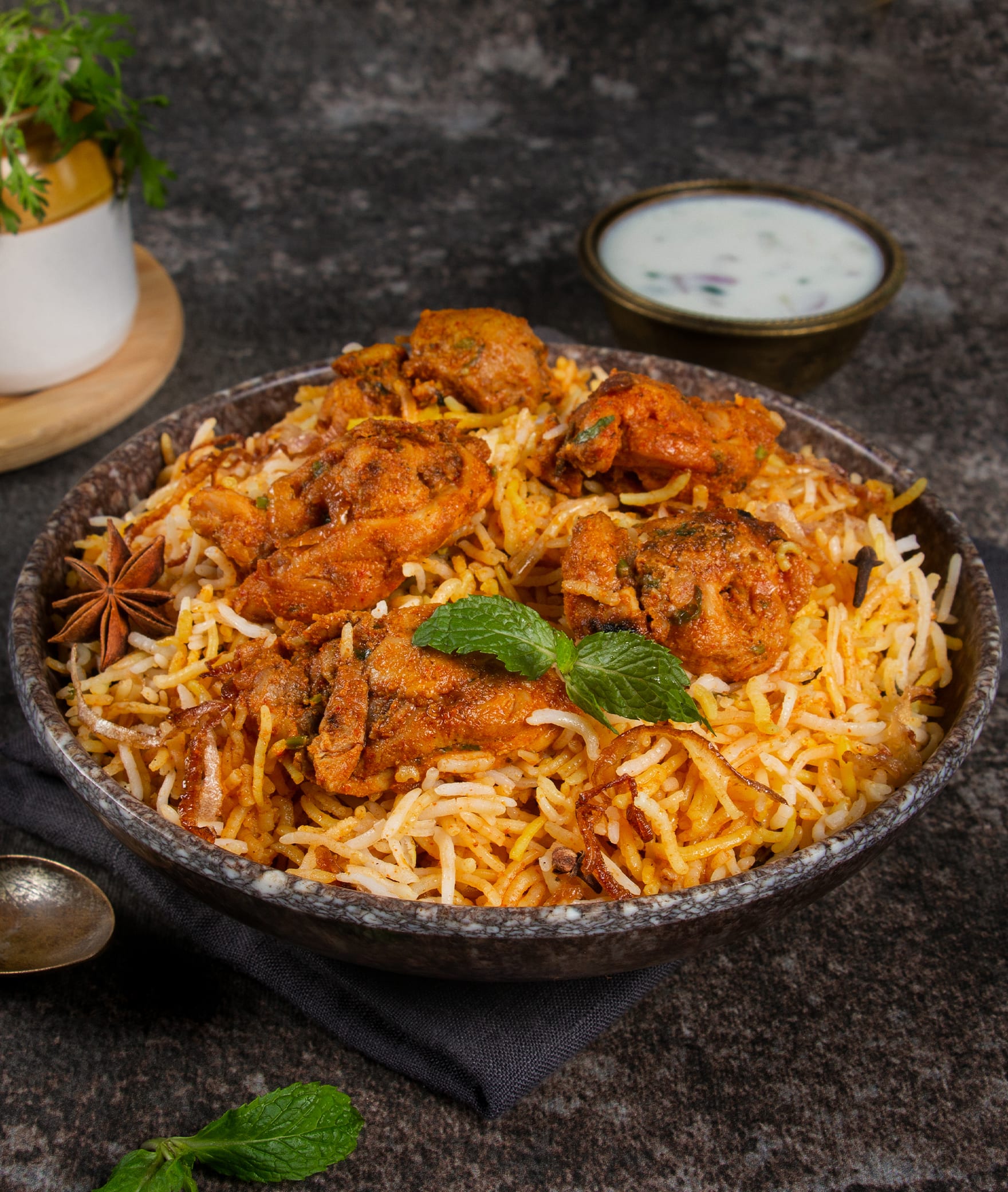 Taj Biryani - Logo