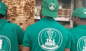Taj King Shawarma - Logo