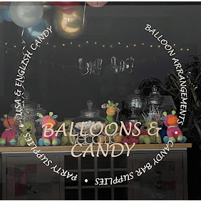 Tanilba Bay Balloons & Candy - Logo