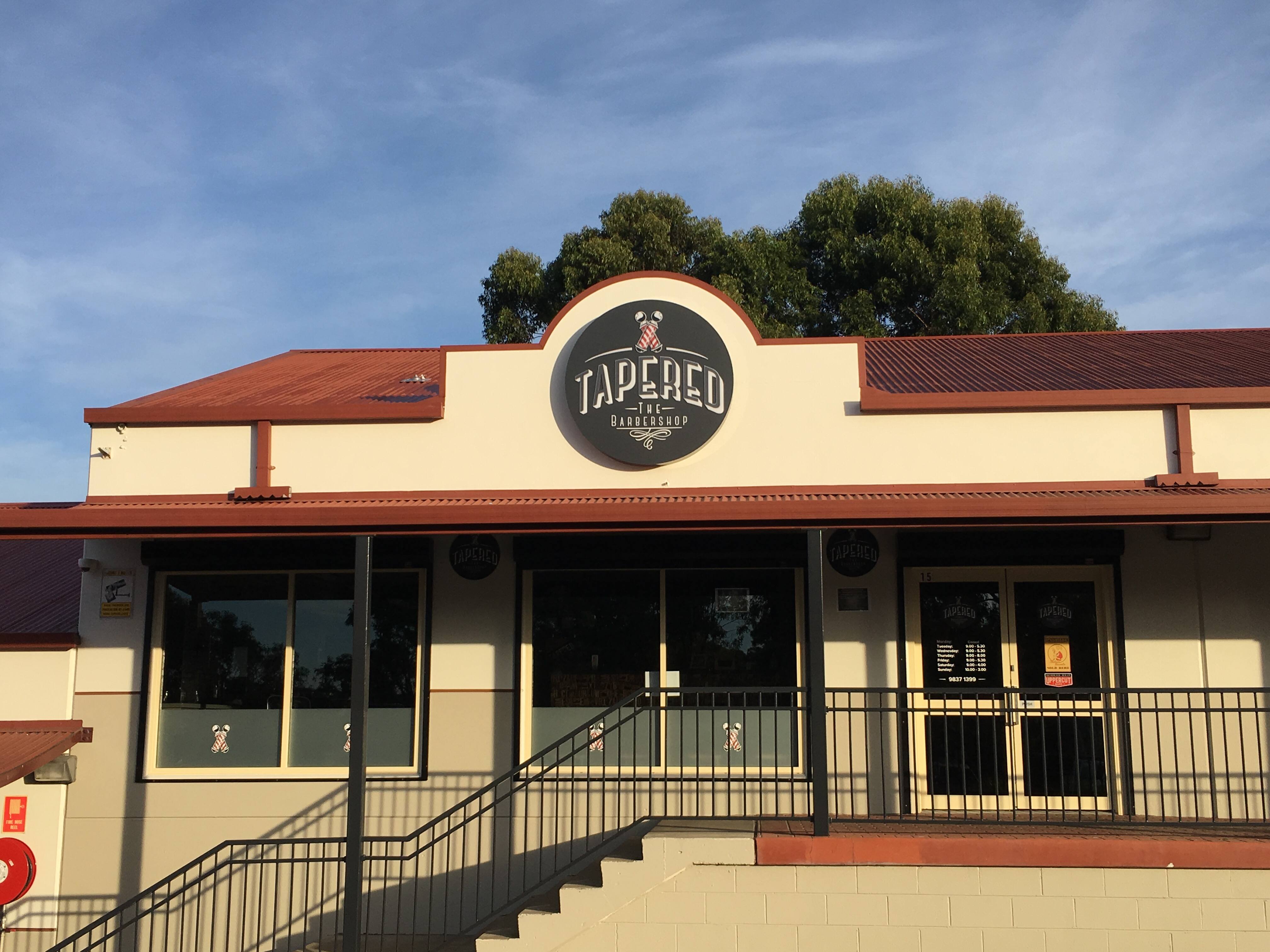 Tapered The Barbershop - Logo