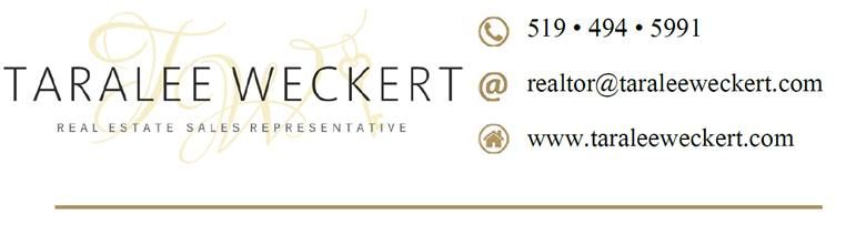 Taralee Weckert - Real Estate Sales Representative - Logo