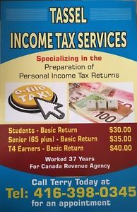 Tassel Income Tax Services - Logo