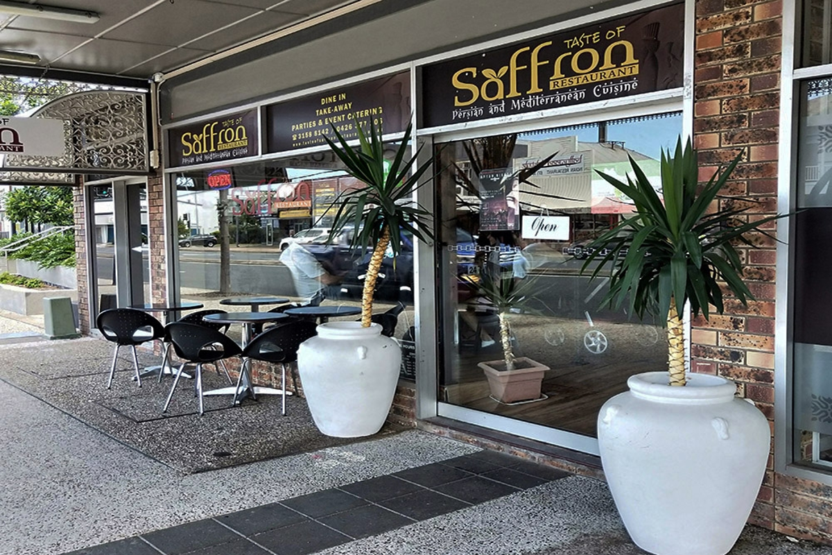 Taste of Saffron Restaurant - Logo