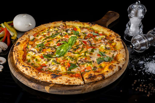 Taste town sandwich &pizza - Logo