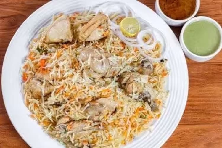 Tasty Chicken Biryani - Logo