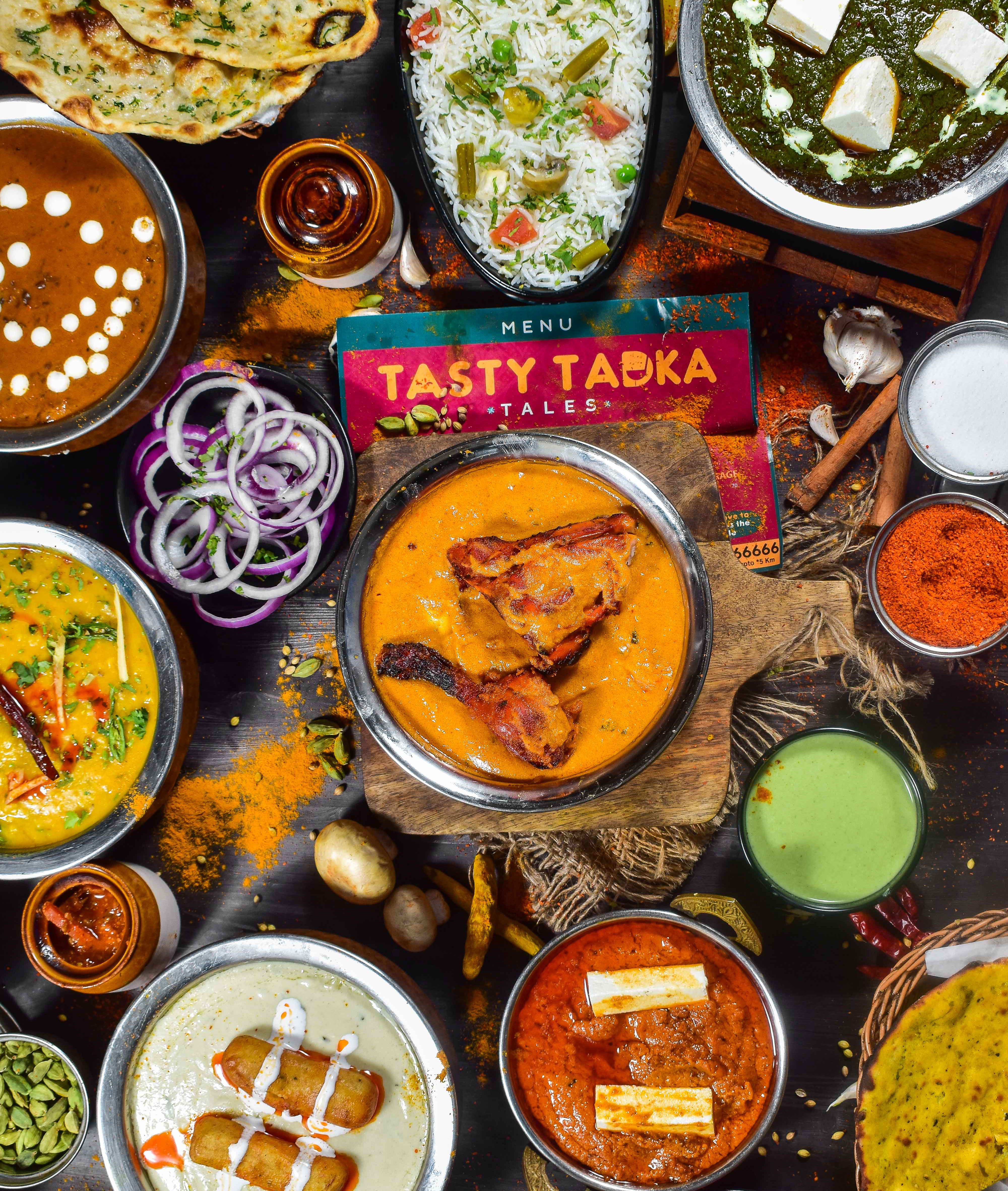 Tasty Tadka Tales - Logo