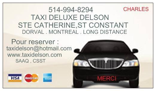 Taxi De Luxe Delson - Logo
