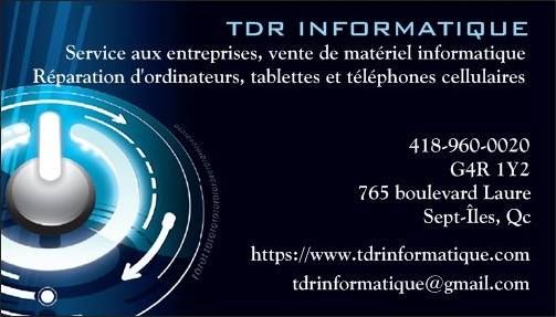 TDR Informatique - Logo