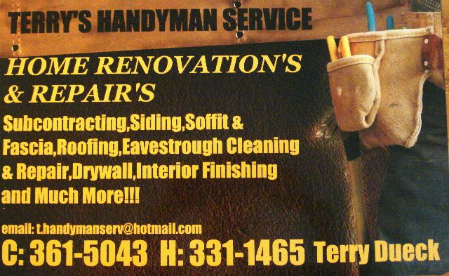 Terry&s;s Handyman Service - Logo
