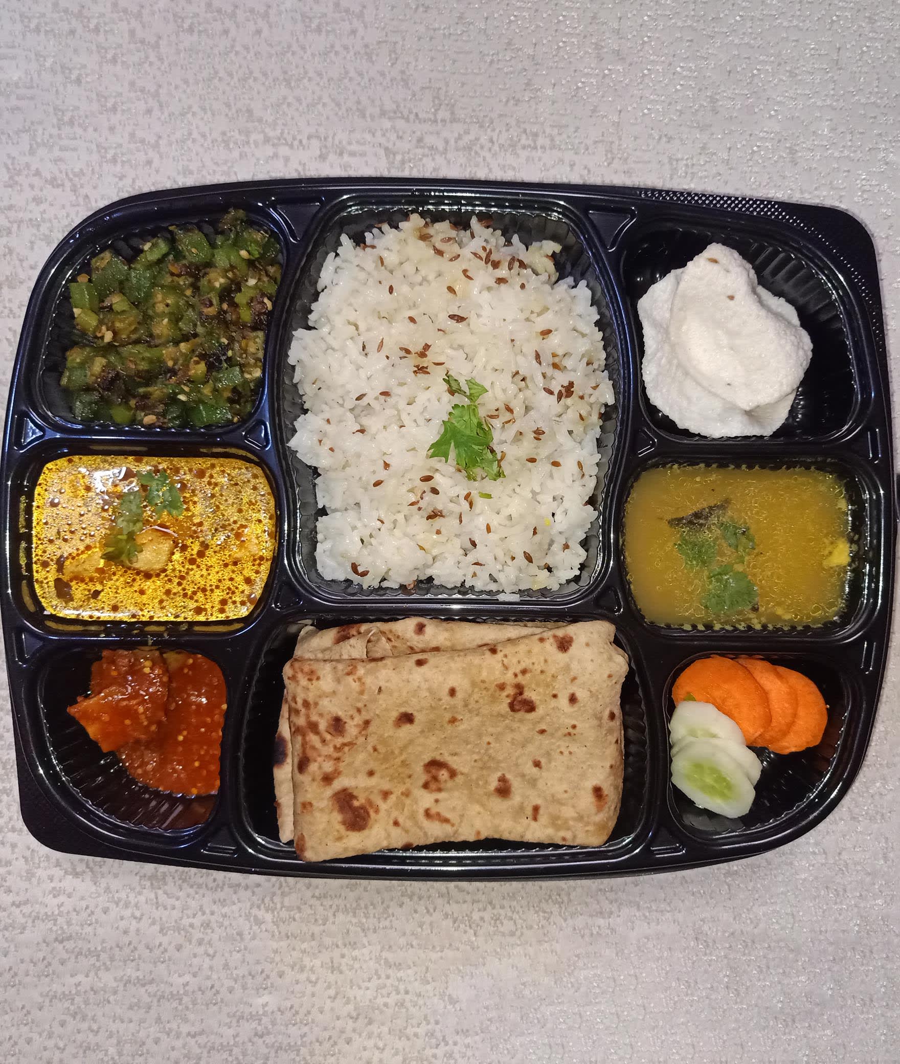 Thali Express By Pooja - Logo