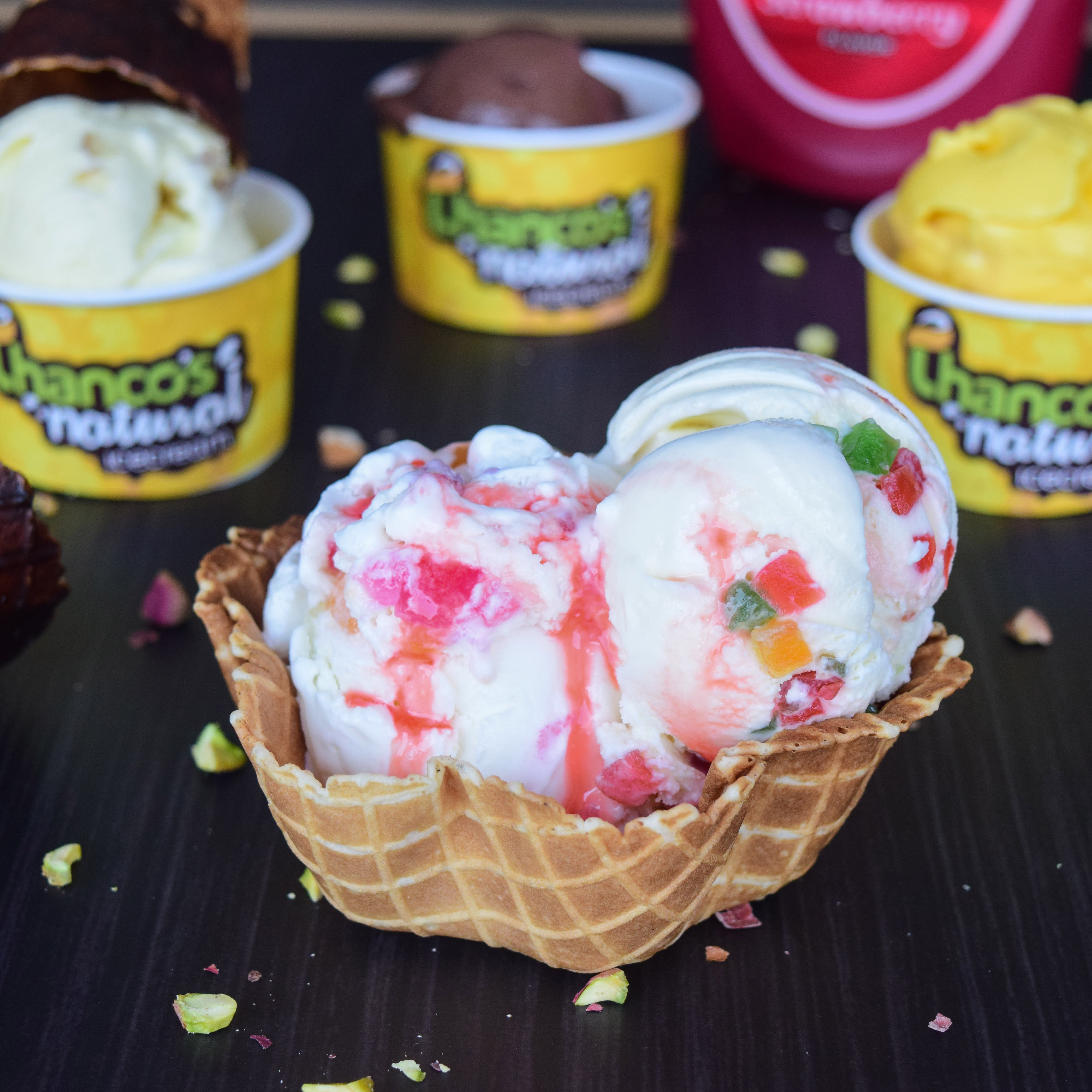 Thanco's Natural Ice Creams - Logo