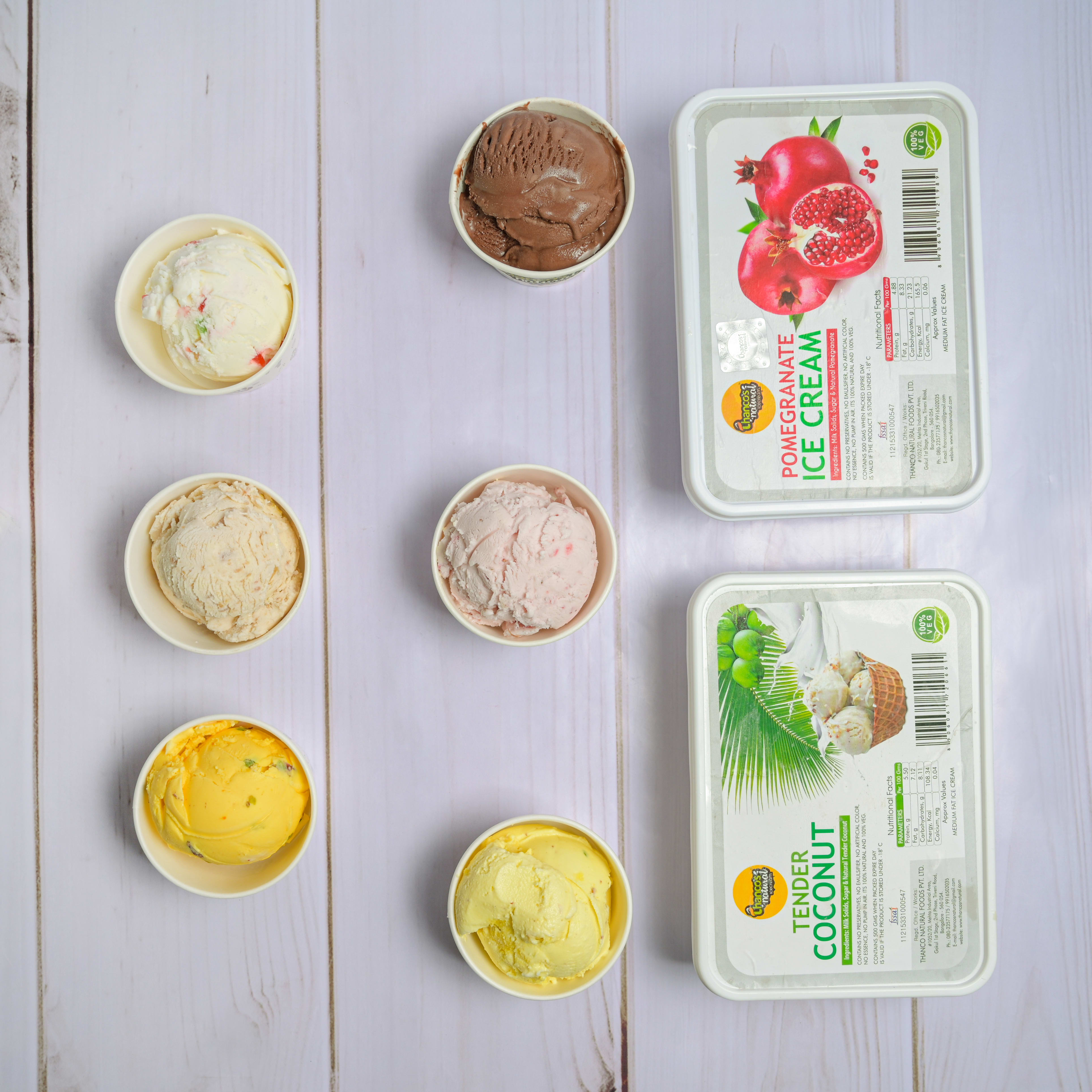 Thanco's Natural Ice Creams - Logo