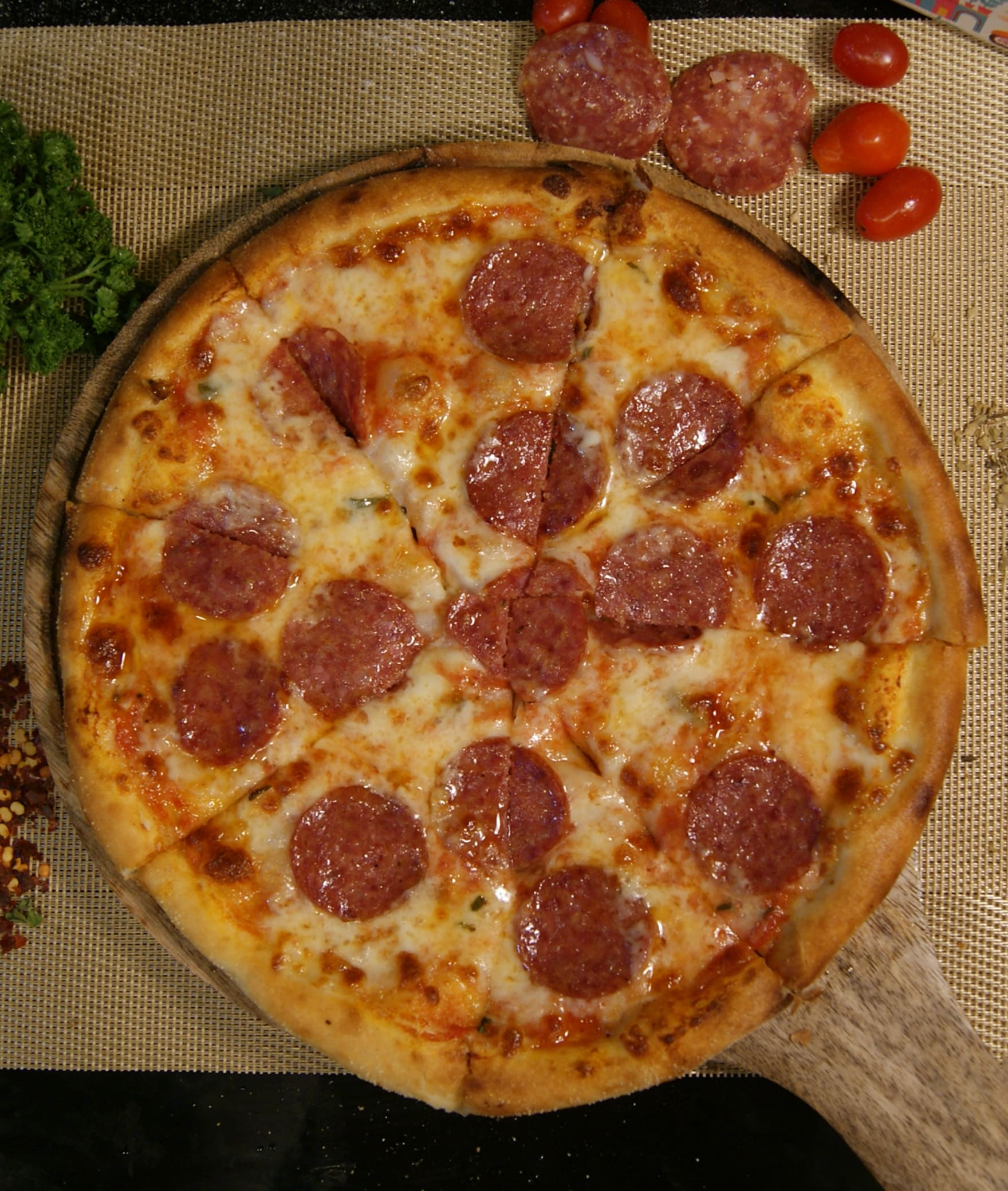 The Amalfi Coast - The Original Pizza - Logo