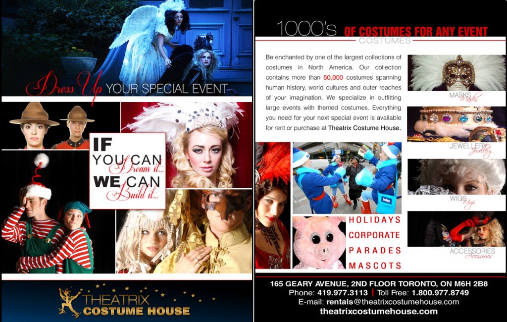 Theatrix Costume House - Logo