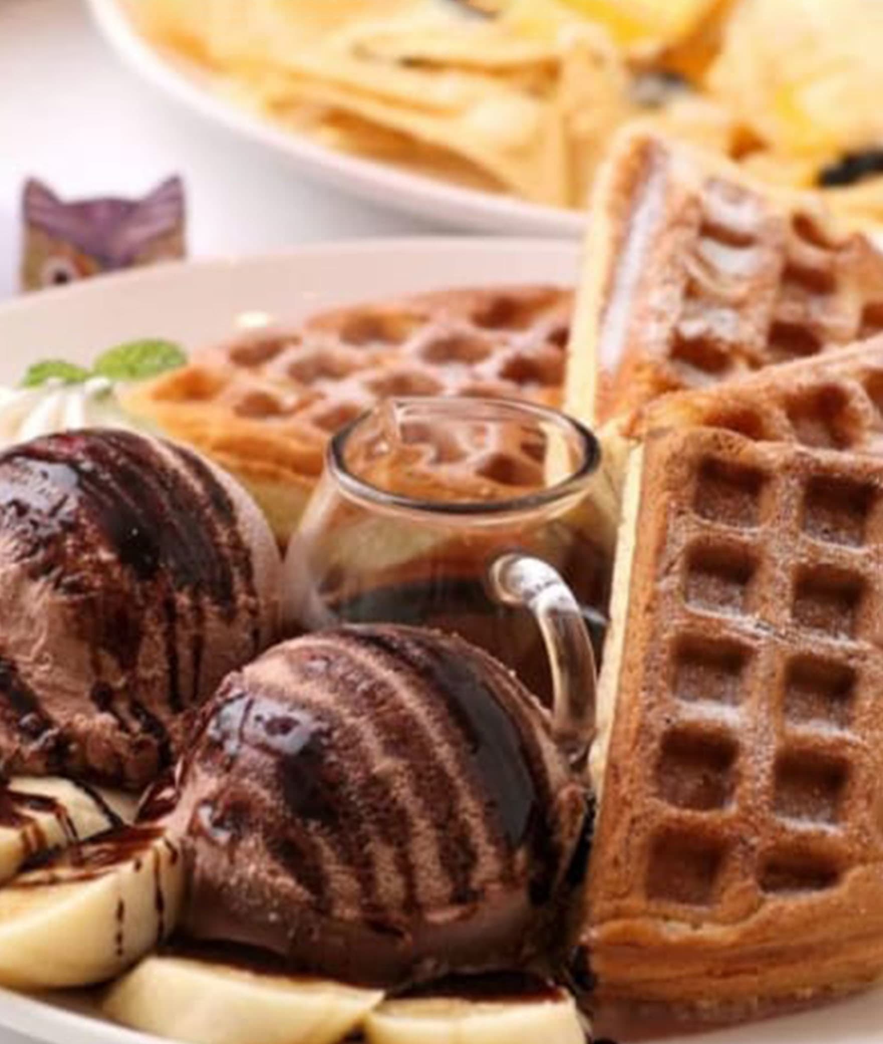 The Belgiam Waffles Hub - Logo
