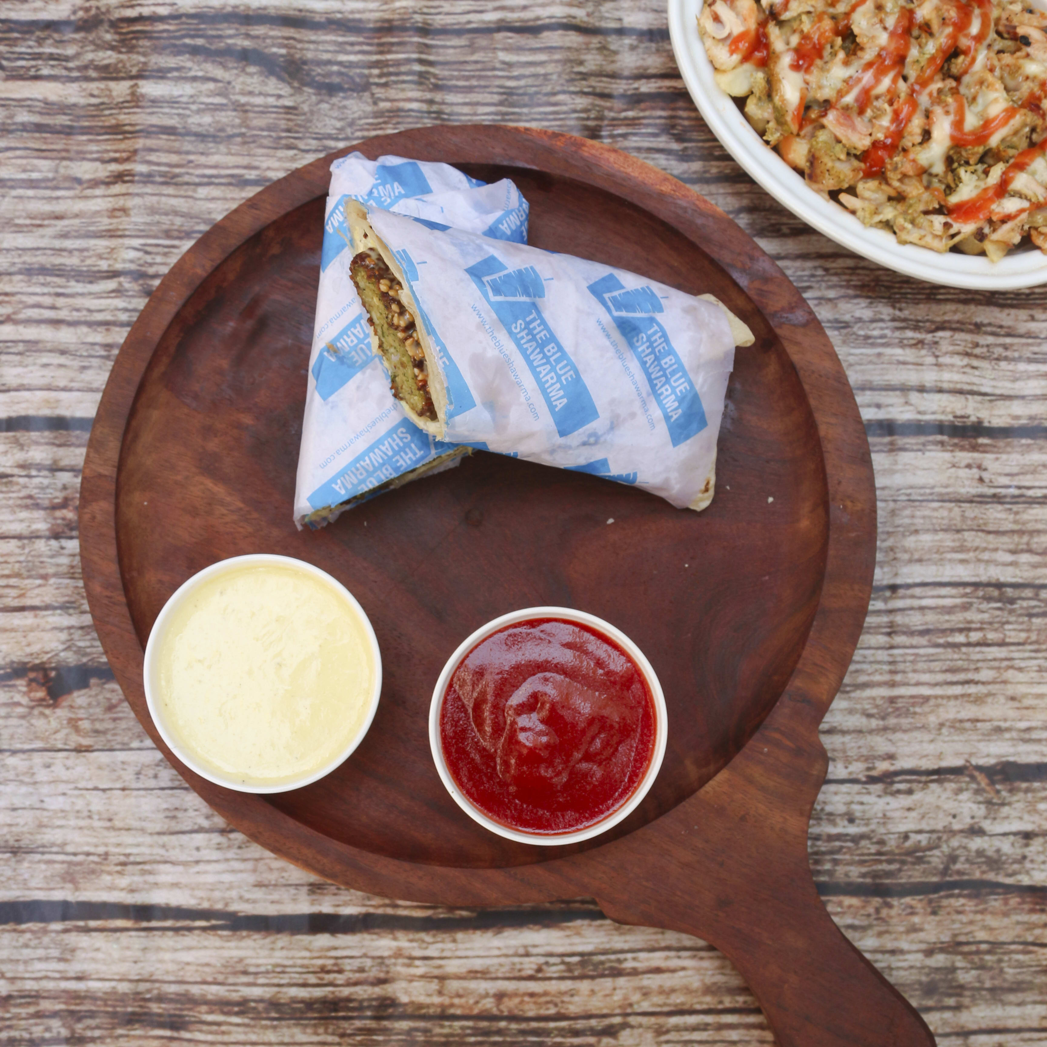 The Blue Shawarma - Logo
