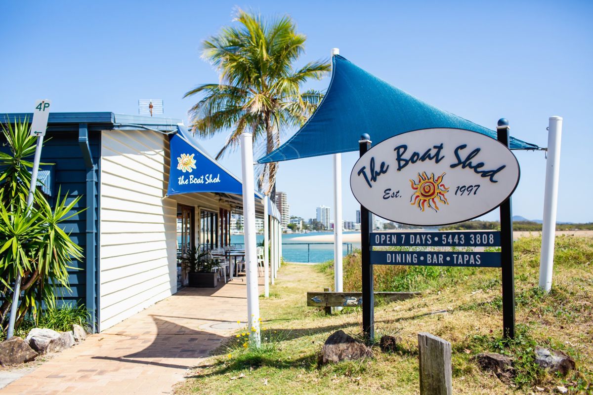 The Boatshed Cotton Tree - Logo
