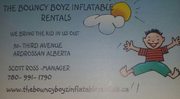 The Bouncy Boyz Inflatable Rentals - Logo