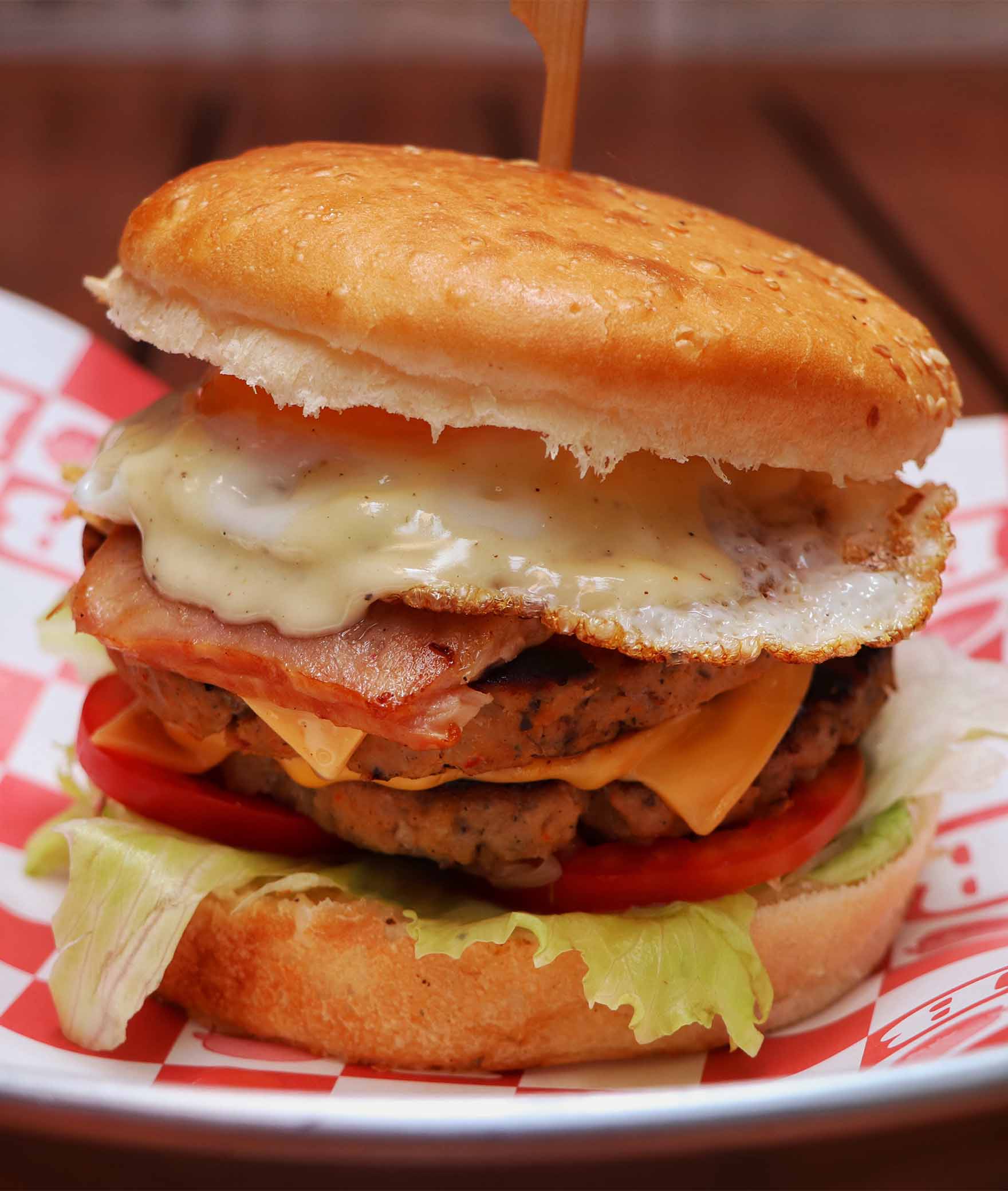 The Burger Barn Cafe - Logo