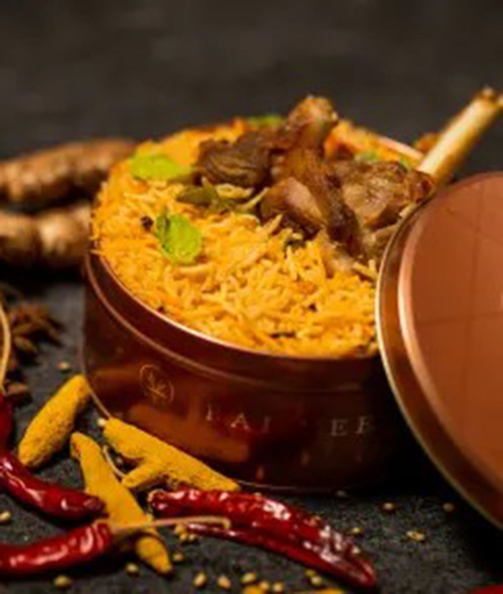 The BVK Biryani (Bai Veetu Kalyanam) - Logo