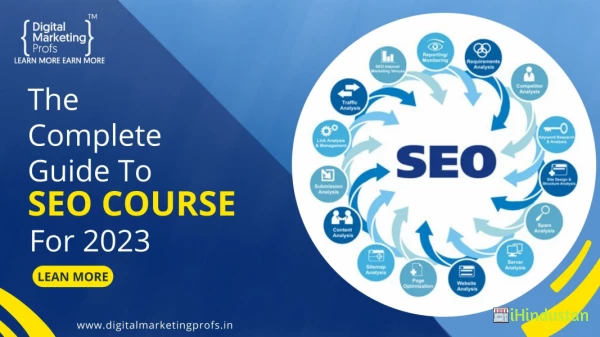 The Complete Guide to SEO Course for 2023 - Logo