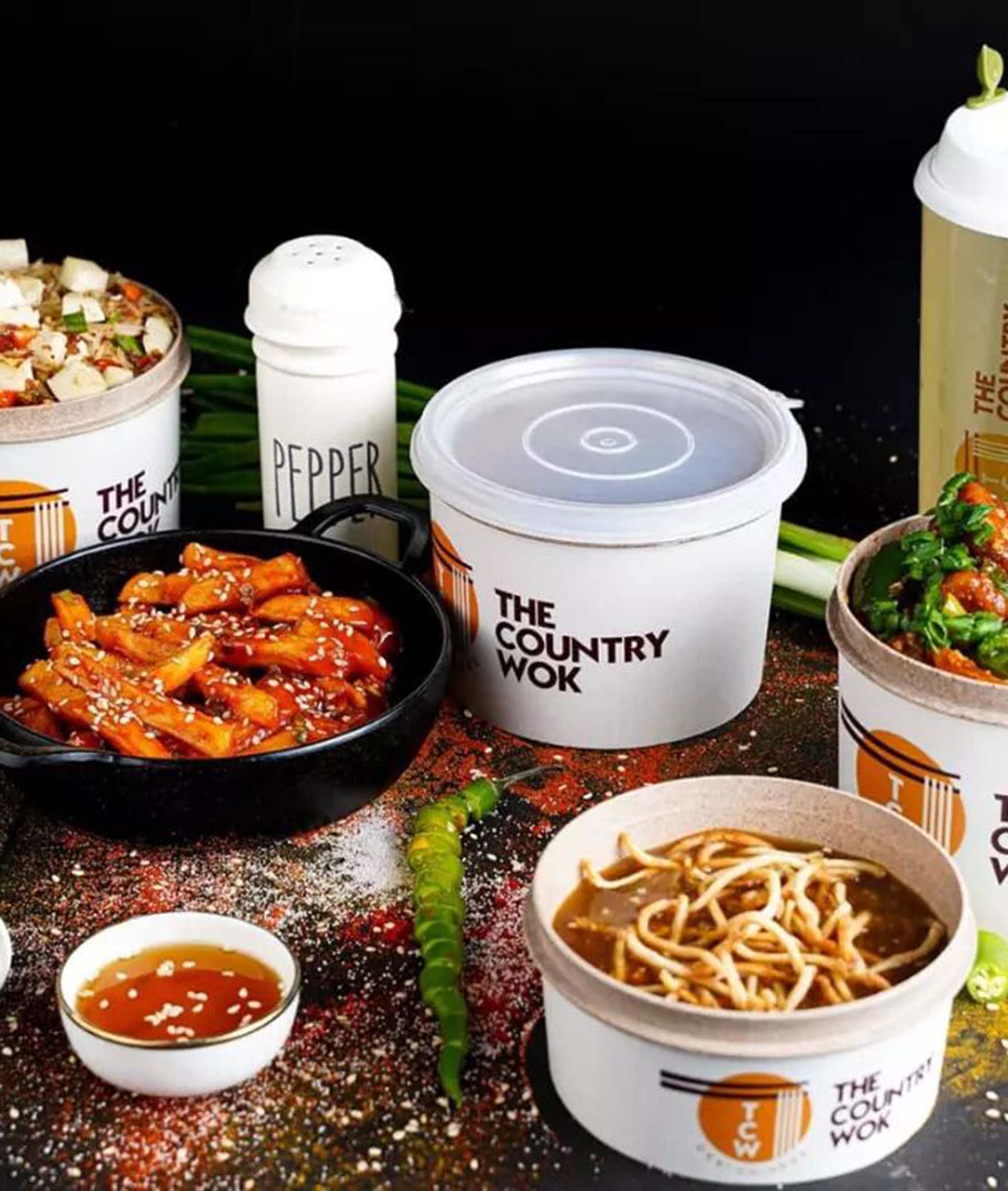 The Country Wok - Logo
